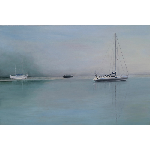 River Dart in the Mist
