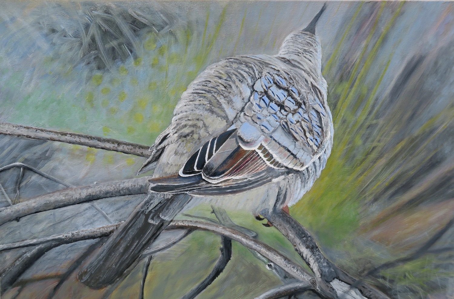 Painting of Bird by Niko Dujmovic
